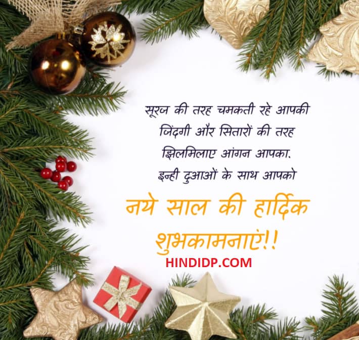 Happy New Year Wishes in Hindi for Family