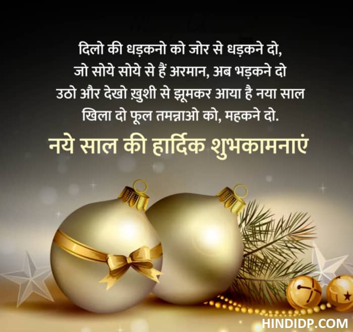 Happy New Year Wishes Shayari in Hindi