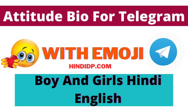 667+ Best Telegram Bio for Boys And Girls In Hindi & English