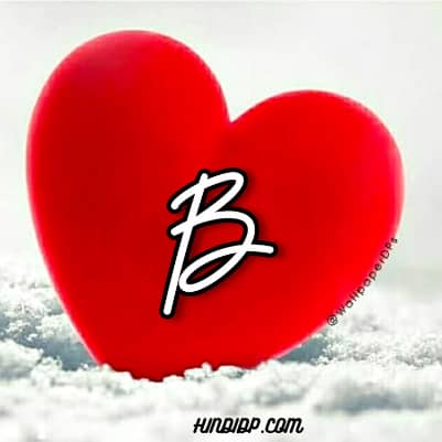 heart b name dp